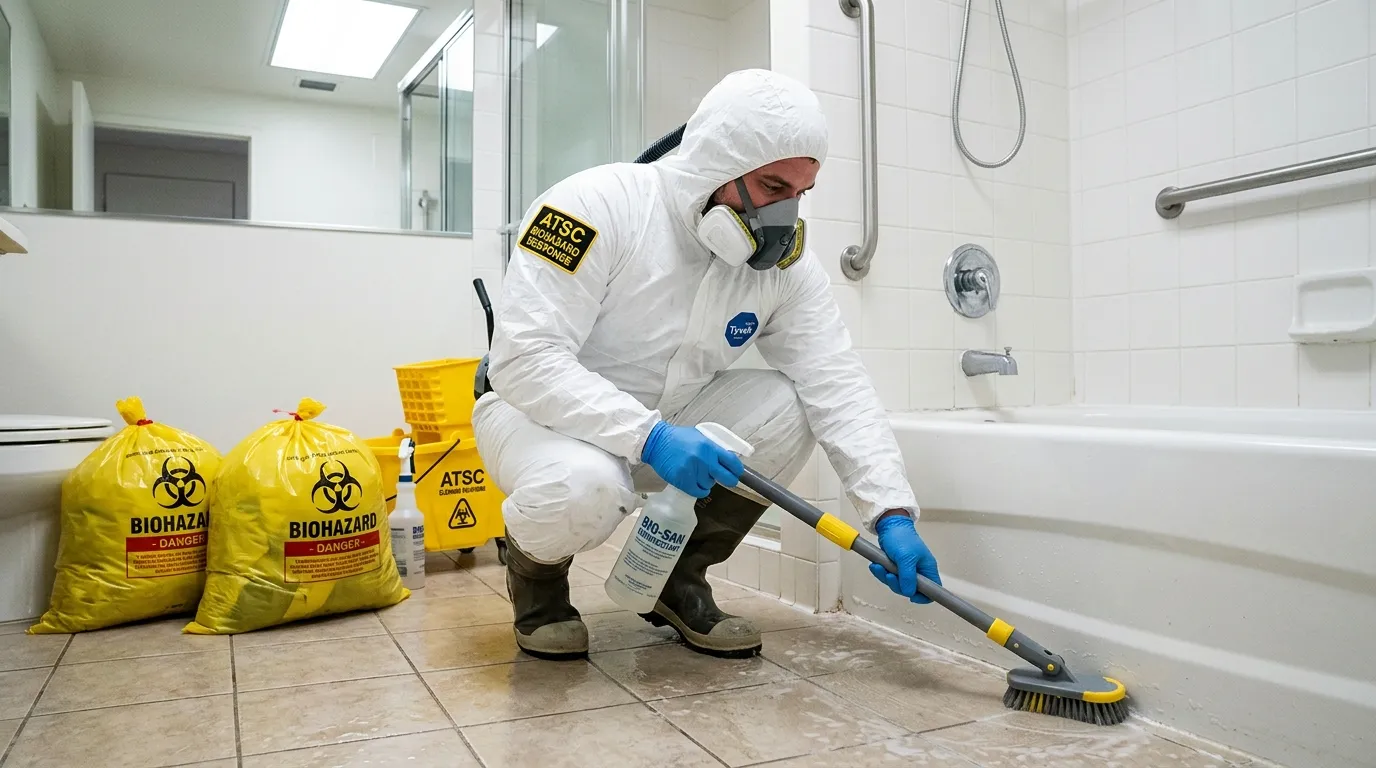 Decontamination equipment deployed for Blood Cleanup in Greater Northdale